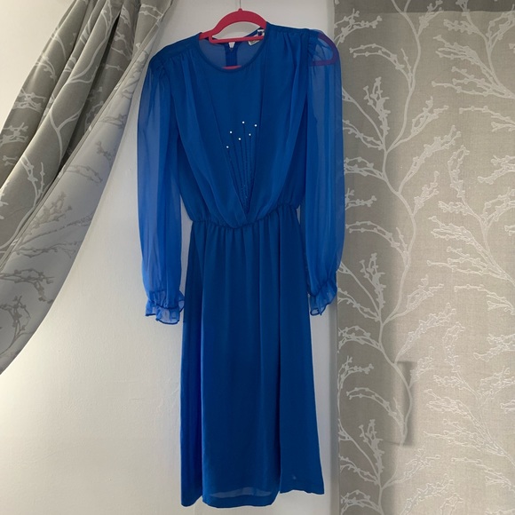 Beautiful Vintage Dress size medium - Picture 2 of 11